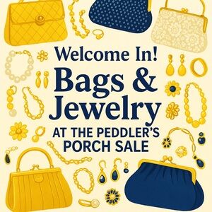 👜💍Bags & Jewelry @ the Peddler's Porch Sale💍👜